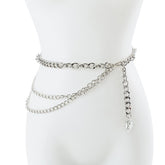 QUEEN ELIZABETH COIN PENDANT FASHION BELT